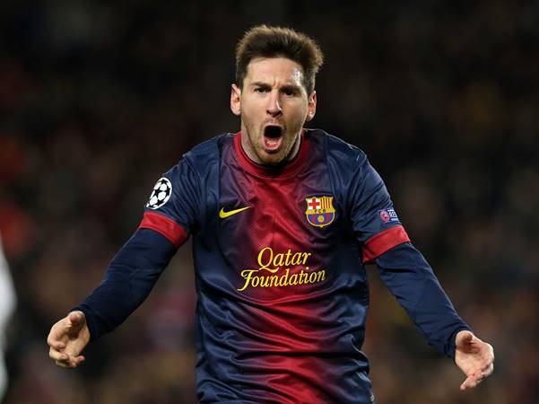 Messi đạt được vô số quả bóng vàng cùng câu lạc bộ Barcelona